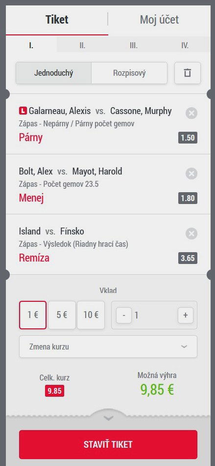 Doxxbet stávkový tiket futbal, tenis, basketbal, hokej Doxxbet stávkový TIKET