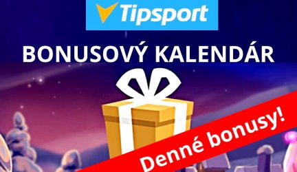 VÁŠ DNEŠNÝ DARČEK: Tipsport Adventny Kalendar 2021 | Vianočné casino bonusy a free spiny ZADARMO