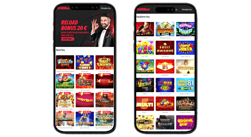 mobilná aplikacia pre doxxbet casino