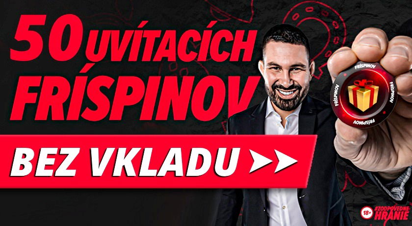 50 uvítacích online casino free spinov bez vkladu sk